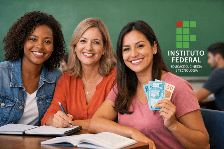 Mulheres já podem garantir vaga em curso gratuito sobre direitos com bolsa de R$ 300 por mês