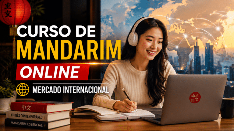 Cursos online de Mandarim: a chave para oportunidades no mercado internacional