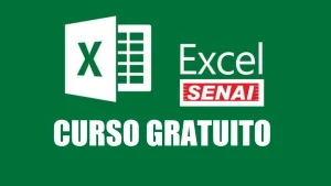excel - senai- curso online - cursos gratuitos - excel online - curso de excel -