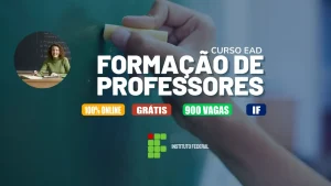 CURSOS ONLINE - CURSOS GRATUITOS - EAD - FURMAÇÃO DE PROFESSORES - EDUCAÇÃO