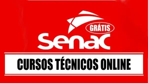 senac - cursos técnicos - cursos online - senac gratuidade - administração - saúde