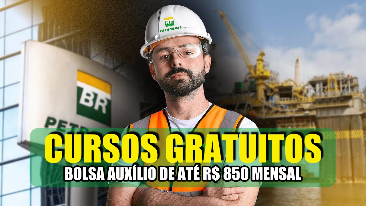 Quer receber até R$ 850 reais por mês da Petrobras para fazer um curso ...