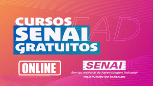 SENAI - cursos online - cursos gratuitos - certificado - inglês - saúde -