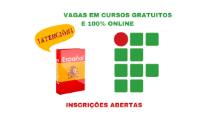 cursos - idiomas - espanhol - cuross online - cursos gratuitos - instituto federal