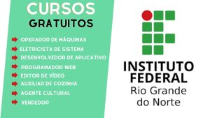 cursos gratuitos - gratuitos - cursos - instituto federal - ifnr