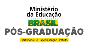 MEC - ministério da educação - cursos - cursos gratuitos - especialização