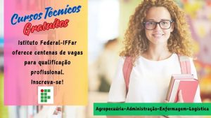 cursos técnicos - gratuitos - online - instituto federal - ead