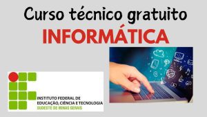 curso técnico - gratuito - informática - ead - instituto federal