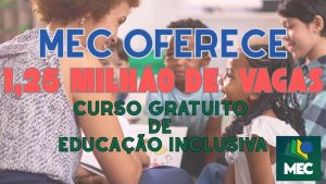 curso gratuito - mec - online - ead - educação inclusiva