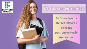 instituto federal - cursos gratuitos - formação profissional - ifsuldeminas - gratuitos