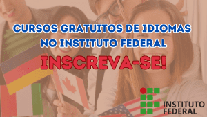 cursos gratuitos - idiomas - Instituto Federal - cursos - gratuitos