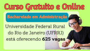 curso gratuito graduação universidade federal administração online