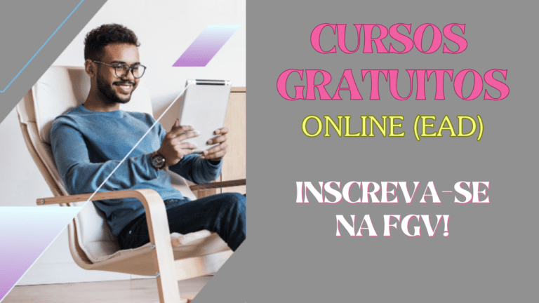 cursos gratuitos - online - ead - FGV - cursos