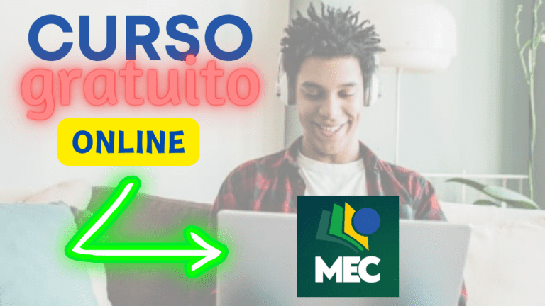 curso gratuito - online - mec - ead - curso