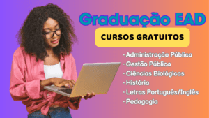cursos gratuitos - graduação - online - ead - gratuitos