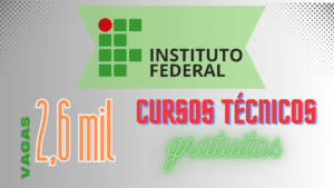 cursos gratuitos - cursos técnicos - instituto federal - formação técnica - gratuitos