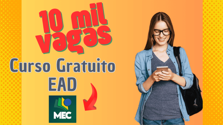 curso gratuito - mec - online - ead - curso