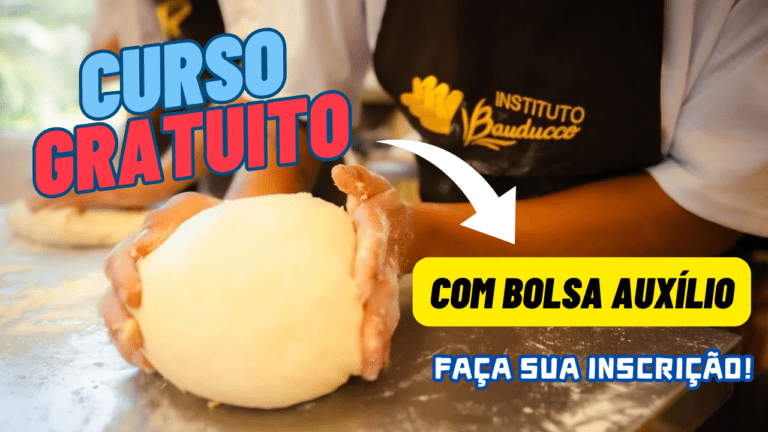 curso gratuito - curso - gratuito - Instituto Bauducco - qualificação profissional