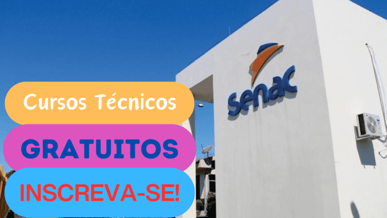 cursos técnicos gratuitos - cursos técnicos - senac - cursos - qualificação