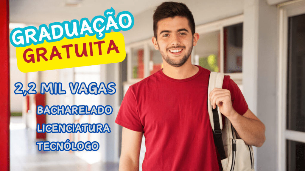 cursos gratuitos - graduação - vagas - cursos - gratuitos