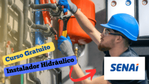 curso gratuito - senai - curso - gratuito - instalador hidráulico