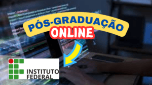 curso gratuito - pós-graduação - online - ead - instituto federal