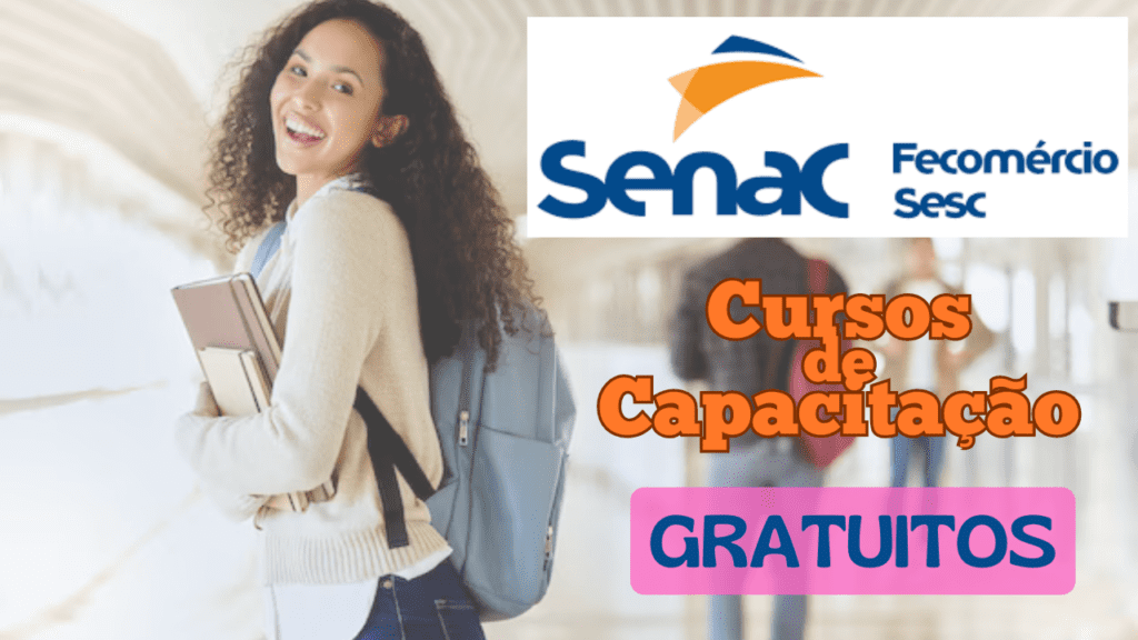 cursos gratuitos - senac - capacitação - cursos - gratuitos