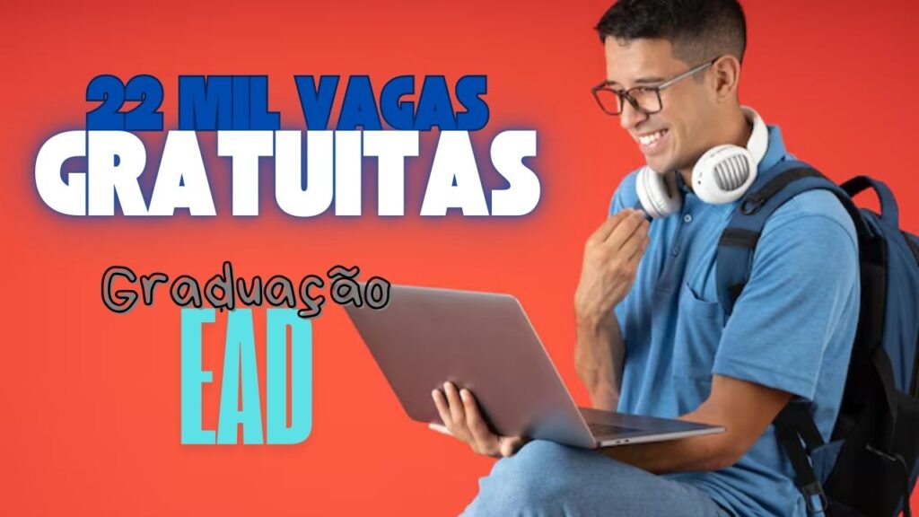 cursos gratuitos - graduação - online - ead - vagas