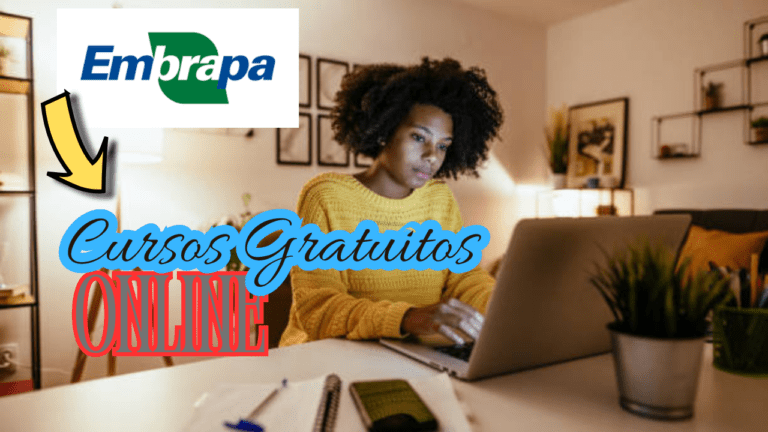 cursos gratuitos - online - capacitação - ead - embrapa