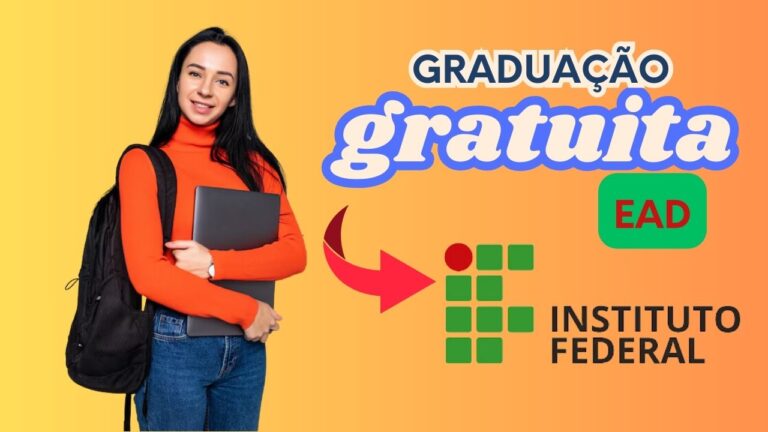 cursos gratuitos - graduação - online - ead - instituto federal