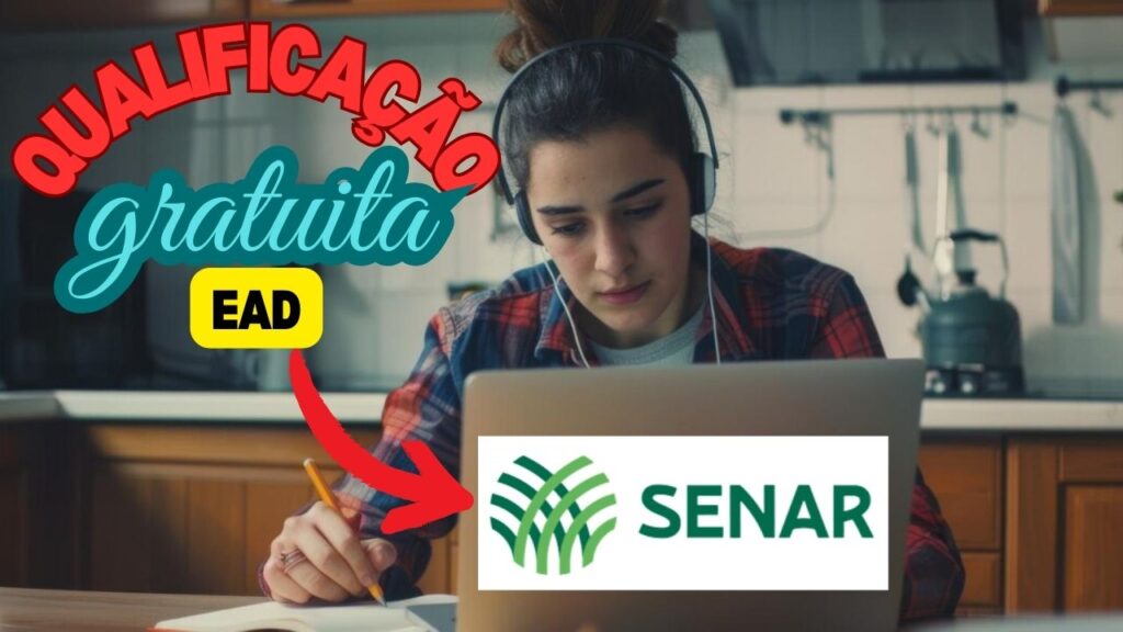 cursos gratuitos - online - ead - senar - qualificação profissional