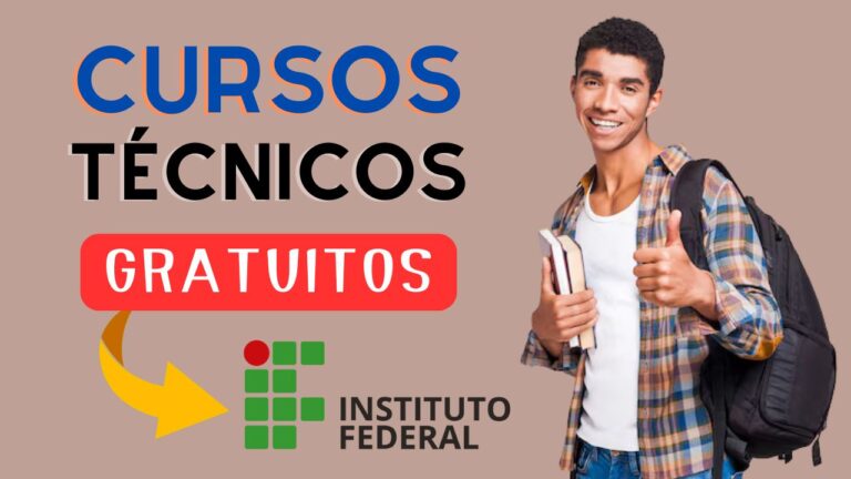 cursos técnicos gratuitos - qualificação - instituto federal - cursos técnicos - gratuitos