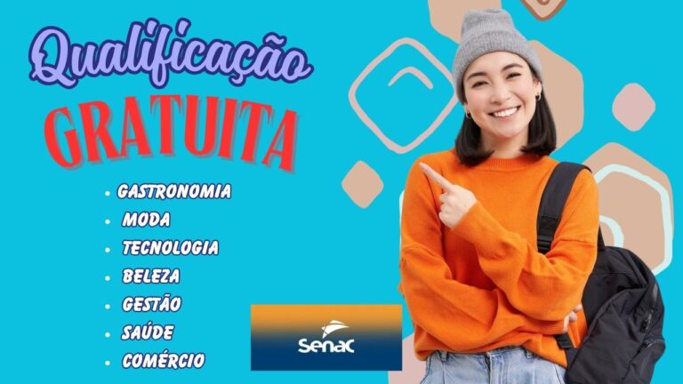 cursos gratuitos - qualificação profissional - senac - cursos - gratuitos