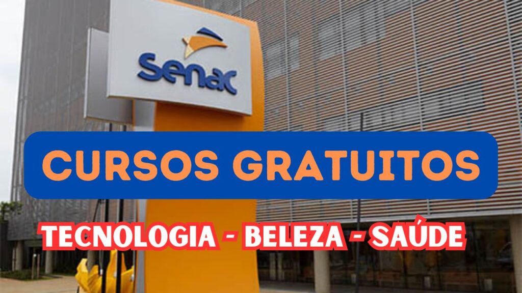 Cursos gratuitos - senac - qualificação - especialização - cursos
