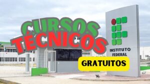 cursos técnicos gratuitos - qualificação - instituto federal - online - ead