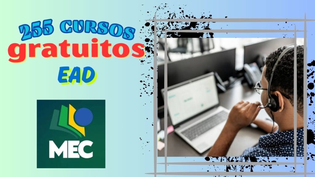 cursos gratuitos - online - ead - mec - cursos