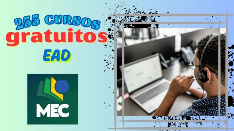 cursos gratuitos - online - ead - mec - cursos
