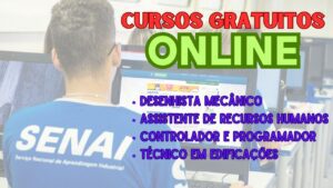 cursos gratuitos - online ead - senai - qualificação