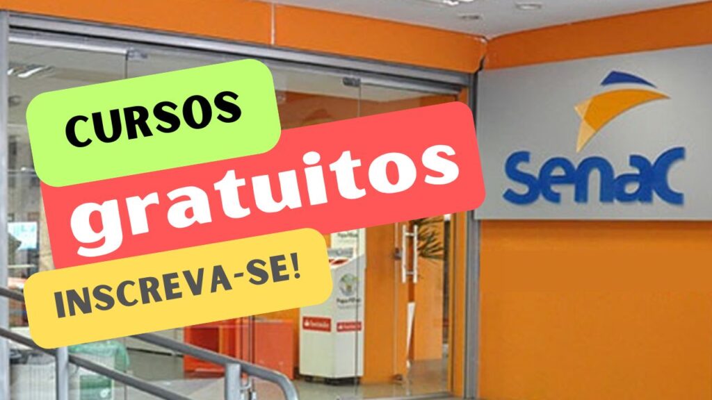 cursos gratuitos - quaificação profissional - senac - curos - gratuitos