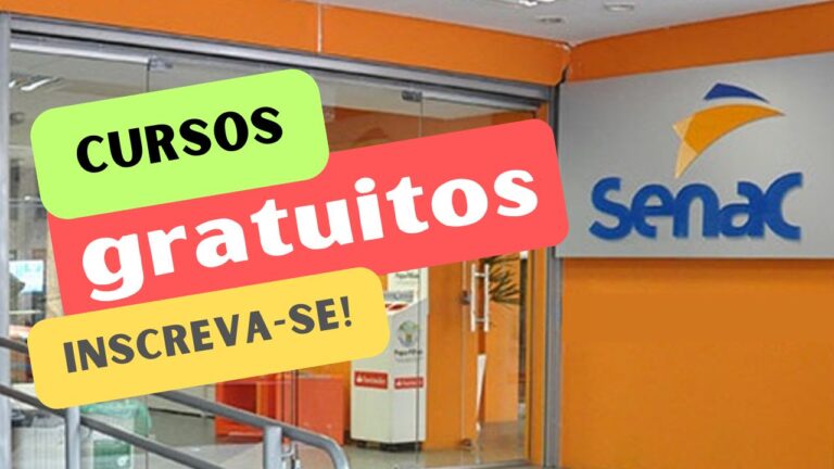 cursos gratuitos - quaificação profissional - senac - curos - gratuitos