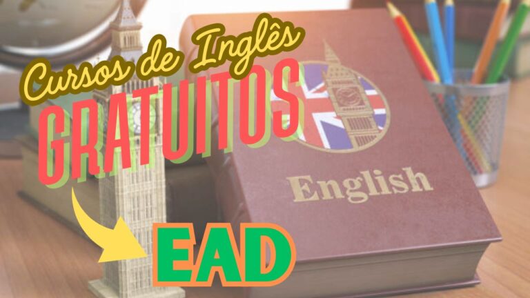 cursos gratuitos - online - inglês - cursos - ead