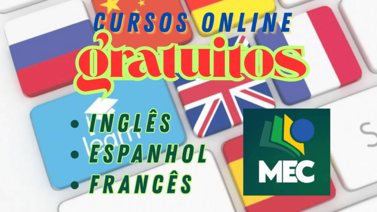 Inglês - ead - online - idiomas - cursos - gratuitos