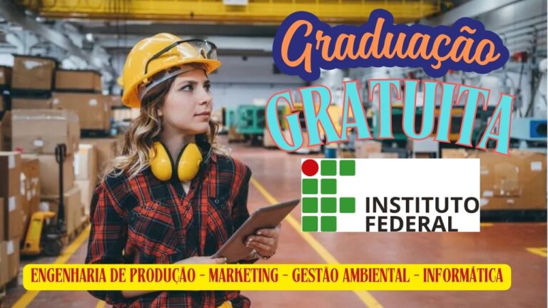 cursos gratuitos - graduação - instituto federal - cursos - gratuitos