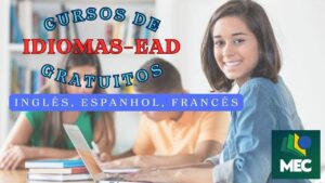 cursos gratuitos - idiomas - online - mec - ead