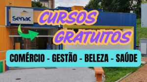 cursos gratuitos - senac - qualificação - cursos - gratuitos