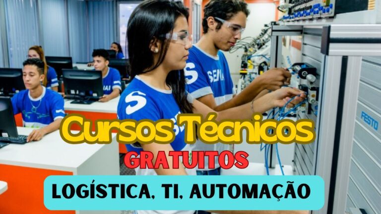 cursos técnicos gratuitos - senai - cursos - gratuitos - cursos técnicos