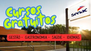 Gratuitos - cursos - senac - qualificação profissional - cursos gratuitos