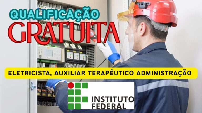 Gratuitos - cursos - instituto federal - qualificação - cursos gratuitos