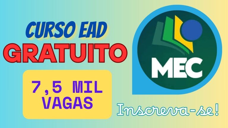 universidade federal - MEC - ead - online - curso gratuito