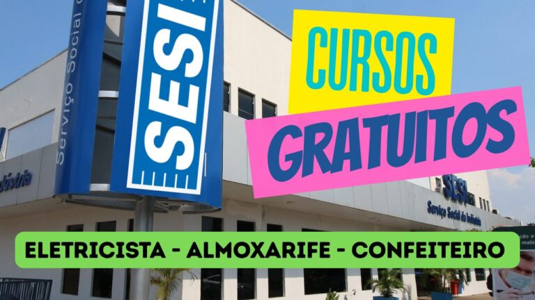 Cursos - gratuitos - qualificação profissional - sesi - cursos gratuitos